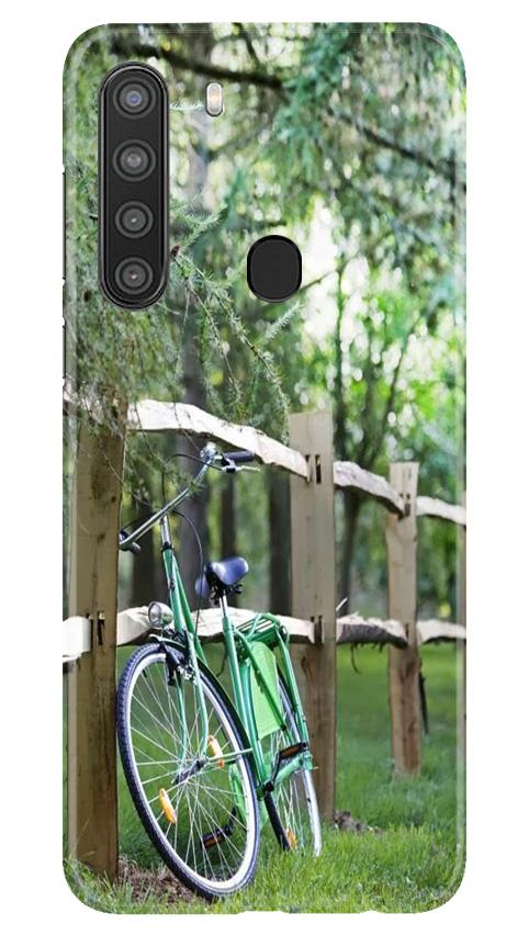 Bicycle Mobile Back Case for Samsung Galaxy A21 (Design - 208) Bicycle Case for Samsung Galaxy A21 (Design No. 208)