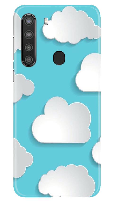 Clouds Mobile Back Case for Samsung Galaxy A21 (Design - 210) Clouds Case for Samsung Galaxy A21 (Design No. 210)