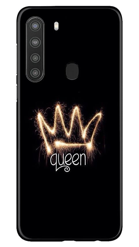 Queen Mobile Back Case for Samsung Galaxy A21 (Design - 270) Queen Case for Samsung Galaxy A21 (Design No. 270)