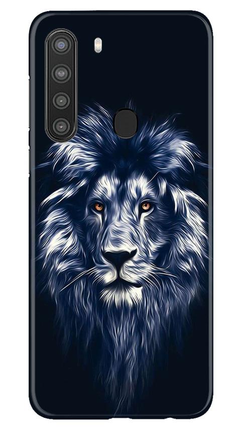 Lion Mobile Back Case for Samsung Galaxy A21 (Design - 281) Lion Case for Samsung Galaxy A21 (Design No. 281)