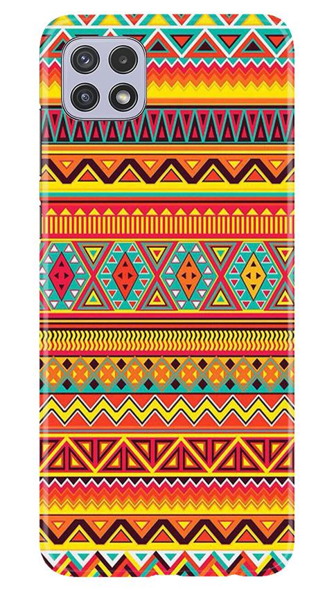 Zigzag line pattern Mobile Back Case for Samsung Galaxy A22 (Design - 4) Zigzag line pattern Case for Samsung Galaxy A22