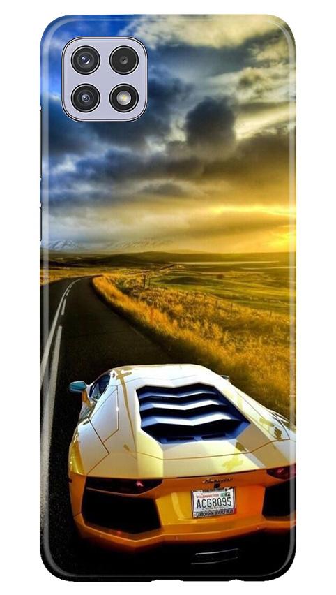 Car lovers Mobile Back Case for Samsung Galaxy A22 (Design - 46) Car lovers Case for Samsung Galaxy A22