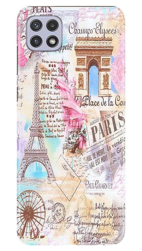 Paris Eiftel Tower Mobile Back Case for Samsung Galaxy A22 (Design - 54) Paris Eiftel Tower Case for Samsung Galaxy A22