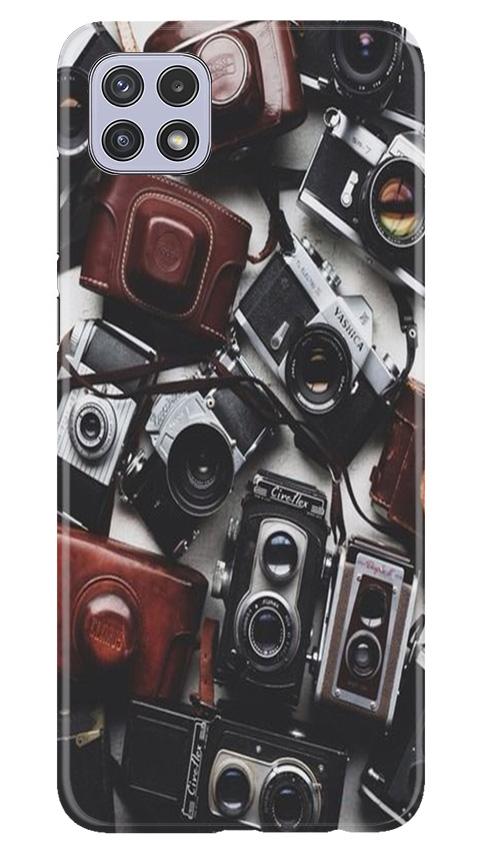 Cameras Mobile Back Case for Samsung Galaxy A22 (Design - 57) Cameras Case for Samsung Galaxy A22