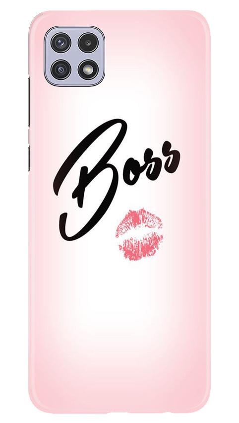 Boss Mobile Back Case for Samsung Galaxy A22 (Design - 59) Boss Case for Samsung Galaxy A22