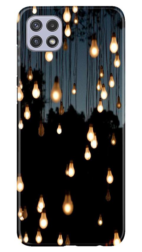 Party Bulb Mobile Back Case for Samsung Galaxy A22 (Design - 72) Party Bulb Case for Samsung Galaxy A22