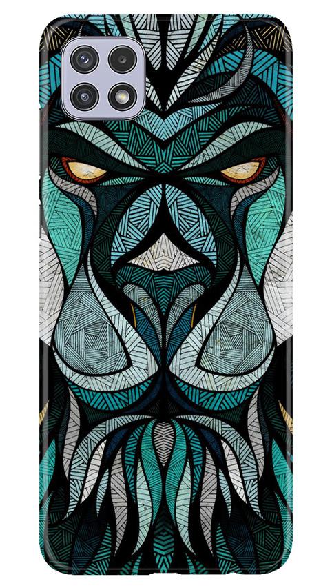 Lion Mobile Back Case for Samsung Galaxy A22 (Design - 97) Lion Case for Samsung Galaxy A22