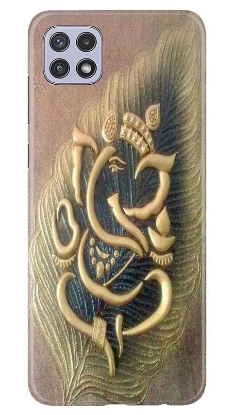 Lord Ganesha Mobile Back Case for Samsung Galaxy A22 (Design - 100) Lord Ganesha Case for Samsung Galaxy A22