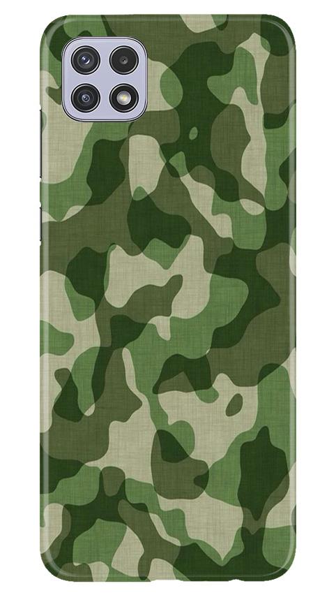 Army Camouflage Mobile Back Case for Samsung Galaxy A22 (Design - 106) Army Camouflage Case for Samsung Galaxy A22 (Design - 106)