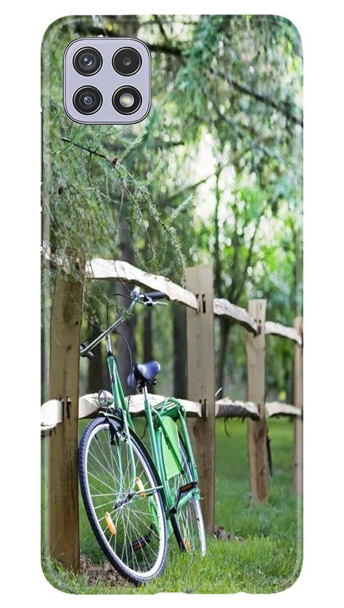 Bicycle Mobile Back Case for Samsung Galaxy A22 (Design - 208) Bicycle Case for Samsung Galaxy A22 (Design No. 208)