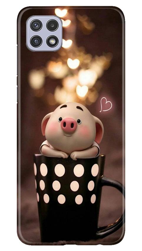 Cute Bunny Mobile Back Case for Samsung Galaxy A22 (Design - 213) Cute Bunny Case for Samsung Galaxy A22 (Design No. 213)
