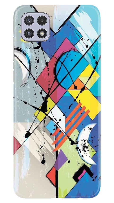 Modern Art Mobile Back Case for Samsung Galaxy A22 (Design - 235) Modern Art Case for Samsung Galaxy A22 (Design No. 235)