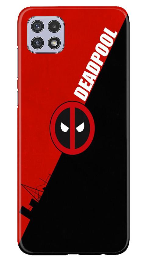Deadpool Mobile Back Case for Samsung Galaxy A22 (Design - 248) Deadpool Case for Samsung Galaxy A22 (Design No. 248)