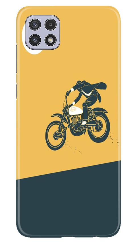 Bike Lovers Mobile Back Case for Samsung Galaxy A22 (Design - 256) Bike Lovers Case for Samsung Galaxy A22 (Design No. 256)