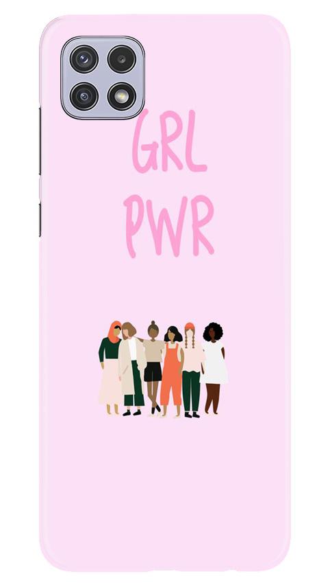 Girl Power Mobile Back Case for Samsung Galaxy A22 (Design - 267) Girl Power Case for Samsung Galaxy A22 (Design No. 267)