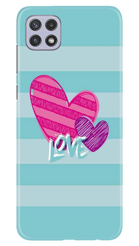 Love Mobile Back Case for Samsung Galaxy A22 (Design - 299) Love Case for Samsung Galaxy A22 (Design No. 299)