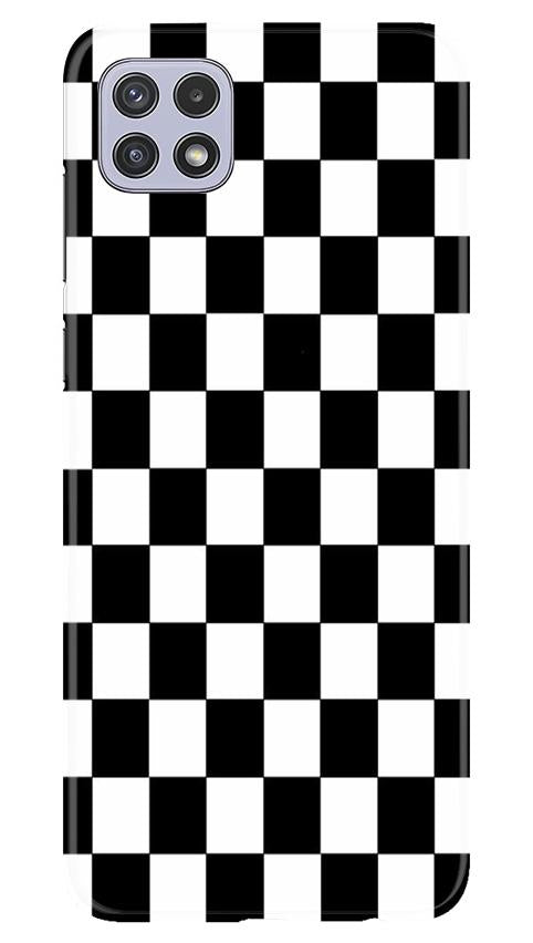 Black White Boxes Mobile Back Case for Samsung Galaxy A22 (Design - 372) Black White Boxes Mobile Back Case for Samsung Galaxy A22 (Design - 372)
