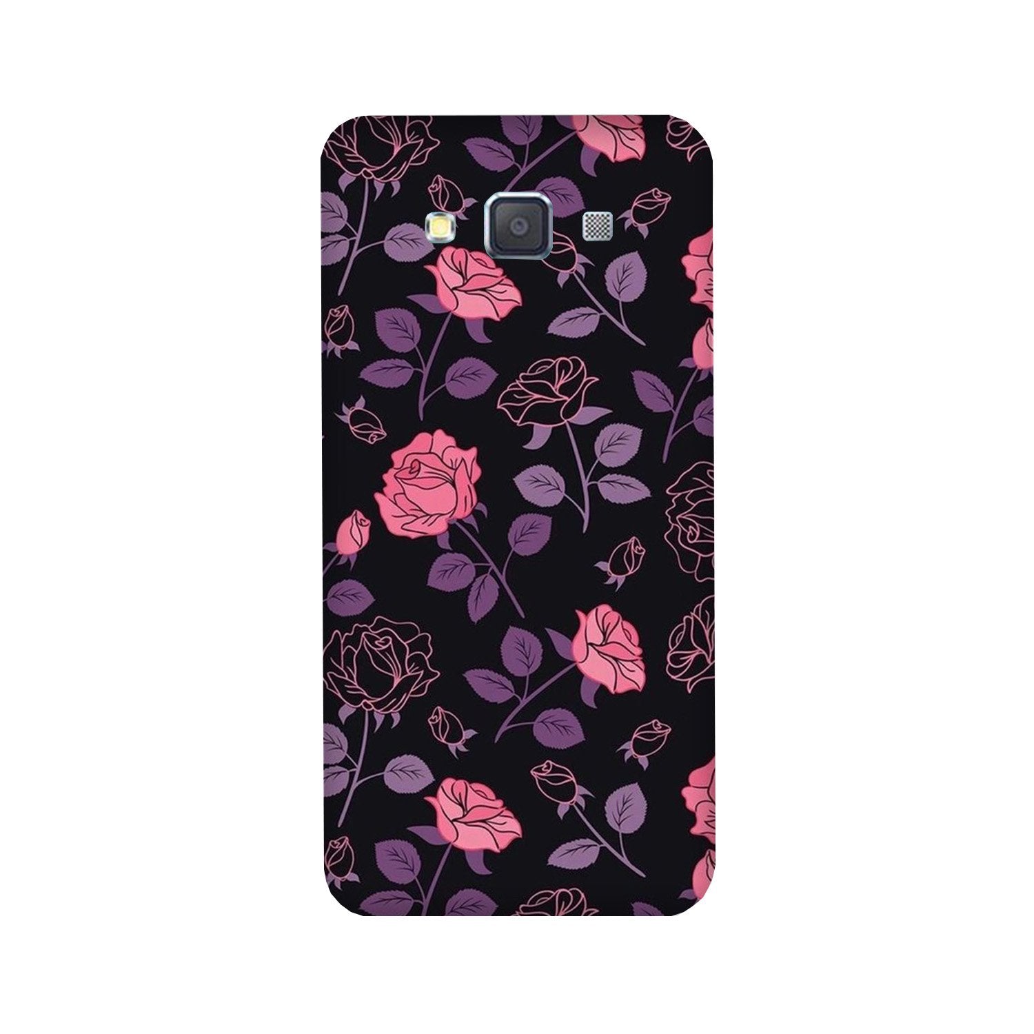 Rose Pattern Case for Galaxy E5 Rose Pattern Case for Galaxy E5