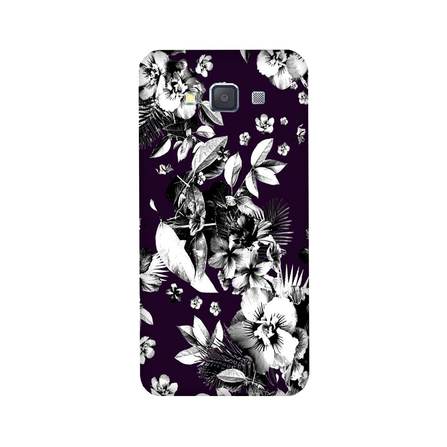 white flowers Case for Galaxy E5 white flowers Case for Galaxy E5