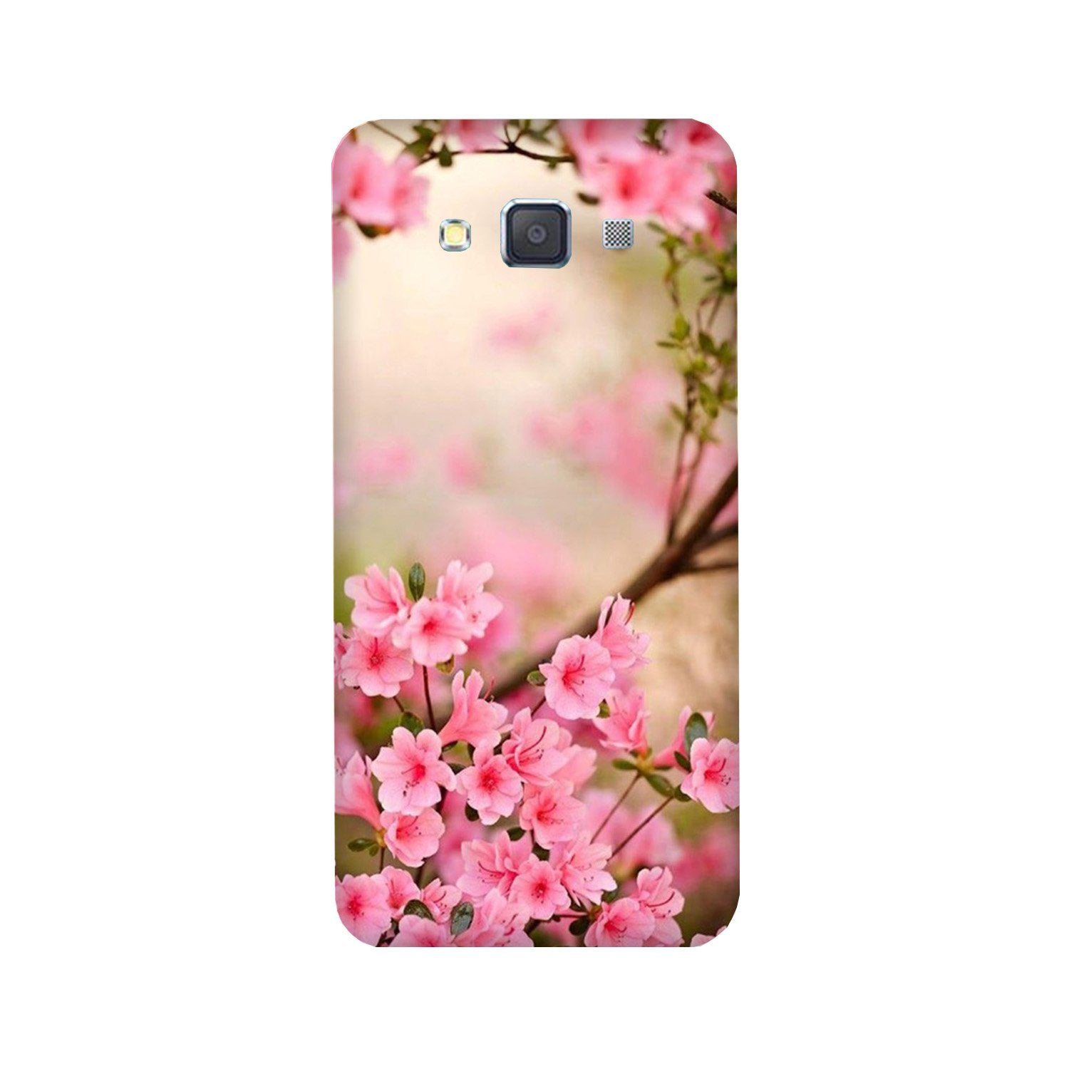 Pink flowers Case for Galaxy E5 Pink flowers Case for Galaxy E5