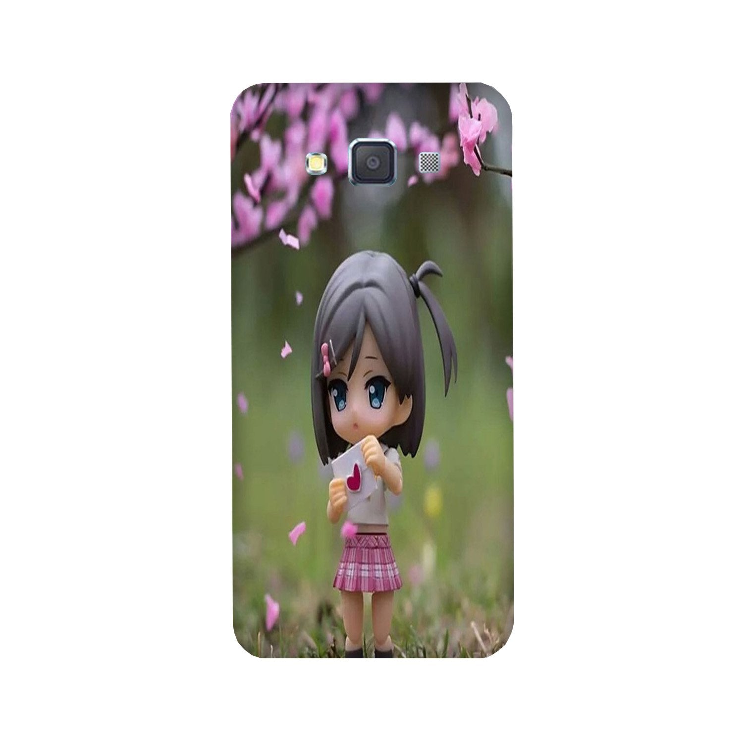 Cute Girl Case for Galaxy E5 Cute Girl Case for Galaxy E5