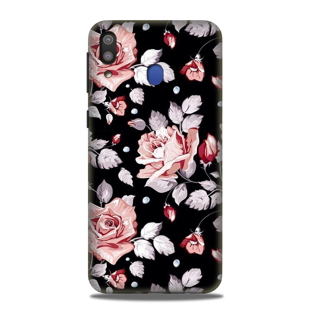 Pink rose Case for Samsung Galaxy M20 Pink rose Case for Samsung Galaxy M20