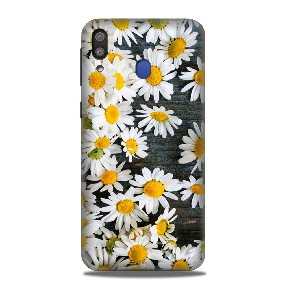 White flowers2 Case for Samsung Galaxy M20 White flowers2 Case for Samsung Galaxy M20
