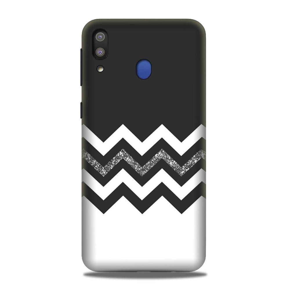 Black white Pattern2Case for Samsung Galaxy M20 Black white Pattern2Case for Samsung Galaxy M20