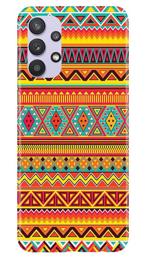 Zigzag line pattern Mobile Back Case for Samsung Galaxy A32 (Design - 4) Zigzag line pattern Case for Samsung Galaxy A32