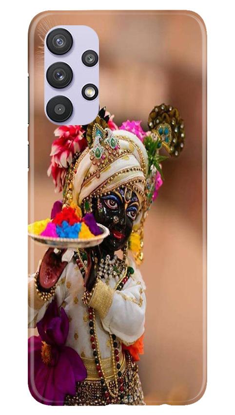 Lord Krishna2 Mobile Back Case for Samsung Galaxy A32 (Design - 17) Lord Krishna2 Case for Samsung Galaxy A32