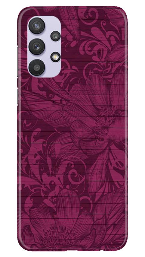 Purple Backround Mobile Back Case for Samsung Galaxy A32 (Design - 22) Purple Backround Case for Samsung Galaxy A32
