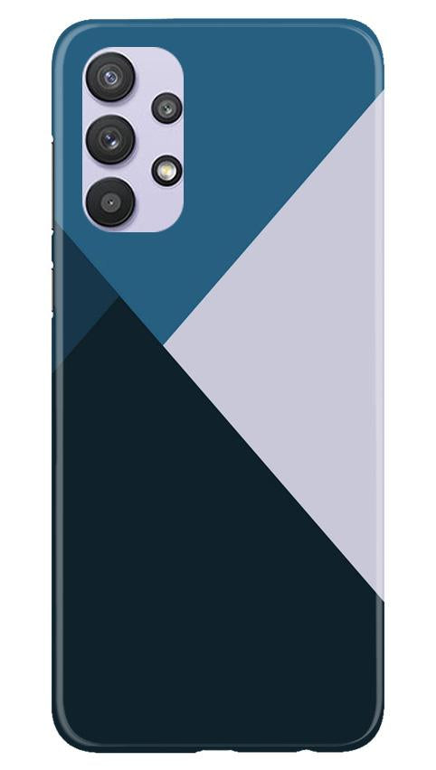 Blue Shades Mobile Back Case for Samsung Galaxy A32 (Design - 188) Blue Shades Case for Samsung Galaxy A32 (Design - 188)