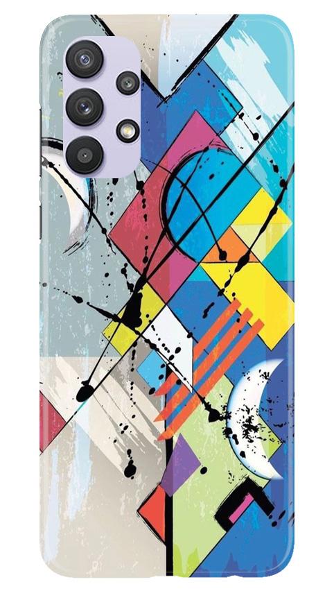 Modern Art Mobile Back Case for Samsung Galaxy A32 (Design - 235) Modern Art Case for Samsung Galaxy A32 (Design No. 235)