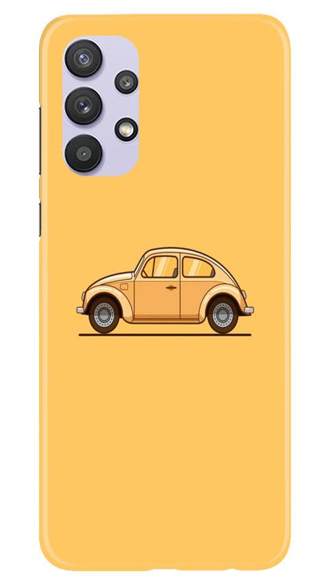 Vintage Car Mobile Back Case for Samsung Galaxy A32 (Design - 262) Vintage Car Case for Samsung Galaxy A32 (Design No. 262)