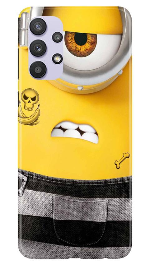 Minion Mobile Back Case for Samsung Galaxy A32 (Design - 324) Minion Mobile Back Case for Samsung Galaxy A32 (Design - 324)