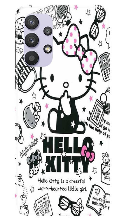 Hello Kitty Mobile Back Case for Samsung Galaxy A32 (Design - 361) Hello Kitty Mobile Back Case for Samsung Galaxy A32 (Design - 361)