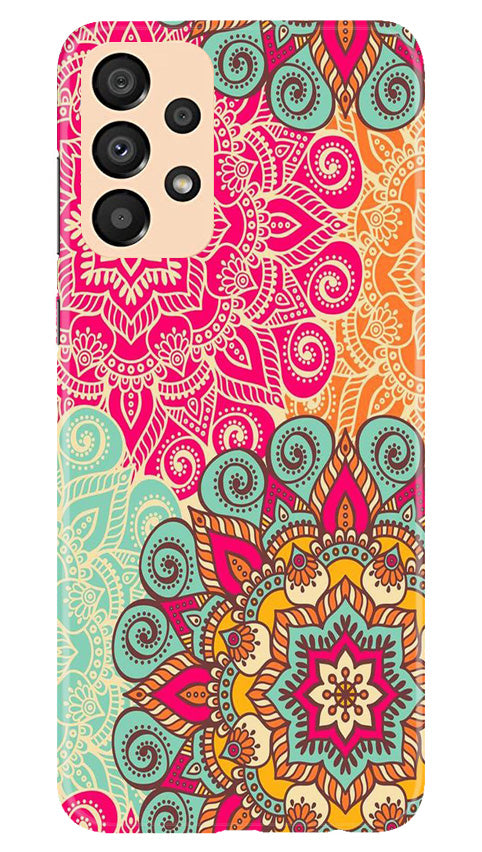 Rangoli art2 Mobile Back Case for Samsung Galaxy A33 5G (Design - 29) Rangoli art2 Case for Samsung Galaxy A33 5G