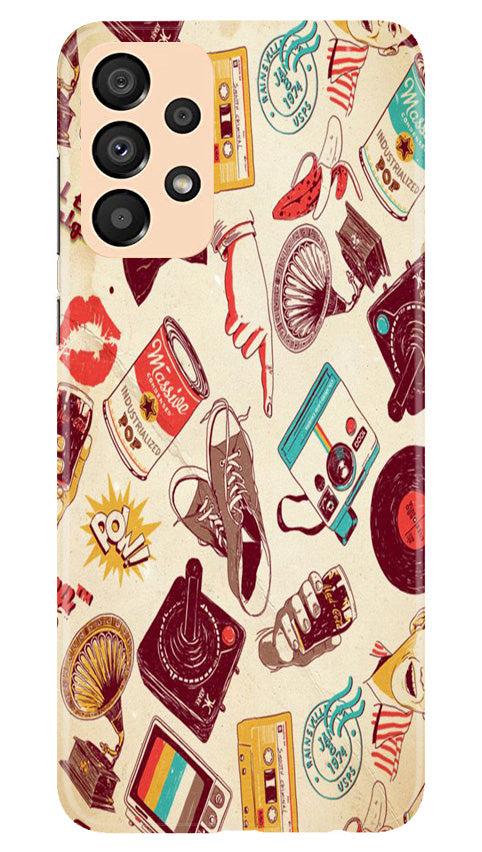 Vintage Mobile Back Case for Samsung Galaxy A33 5G (Design - 35) Vintage Case for Samsung Galaxy A33 5G