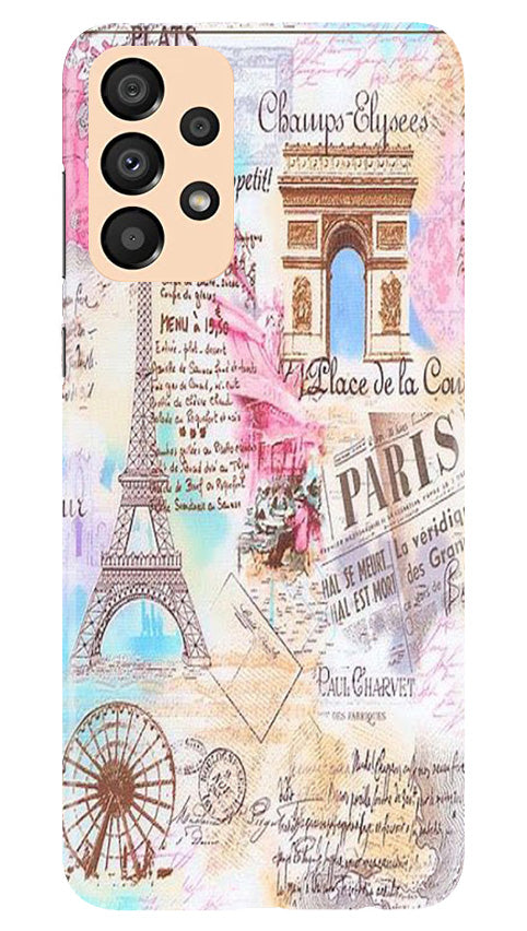 Paris Eiftel Tower Mobile Back Case for Samsung Galaxy A33 5G (Design - 54) Paris Eiftel Tower Case for Samsung Galaxy A33 5G