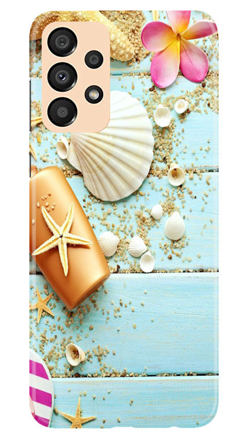 Sea Shells Mobile Back Case for Samsung Galaxy A33 5G (Design - 63) Sea Shells Case for Samsung Galaxy A33 5G