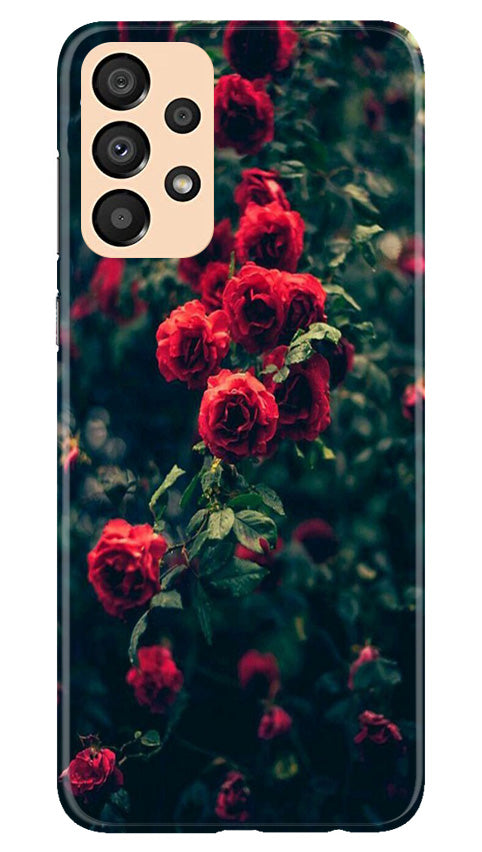 Red Rose Mobile Back Case for Samsung Galaxy A33 5G (Design - 66) Red Rose Case for Samsung Galaxy A33 5G