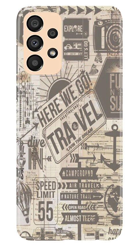 Travel Mobile Back Case for Samsung Galaxy A33 5G (Design - 104) Travel Case for Samsung Galaxy A33 5G (Design - 104)