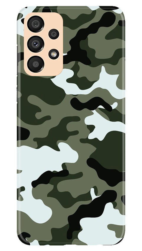 Army Camouflage Mobile Back Case for Samsung Galaxy A33 5G (Design - 108) Army Camouflage Case for Samsung Galaxy A33 5G (Design - 108)