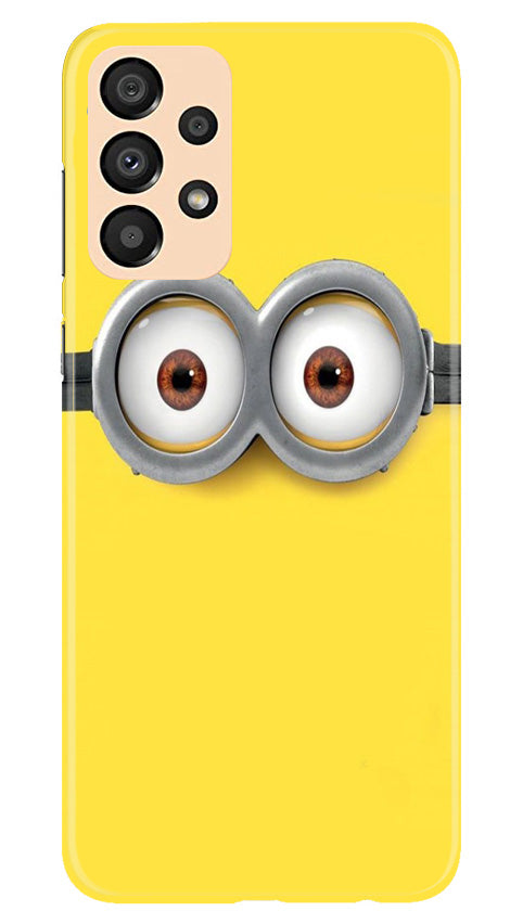 Minions Mobile Back Case for Samsung Galaxy A33 5G (Design - 128) Minions Case for Samsung Galaxy A33 5G (Design - 128)