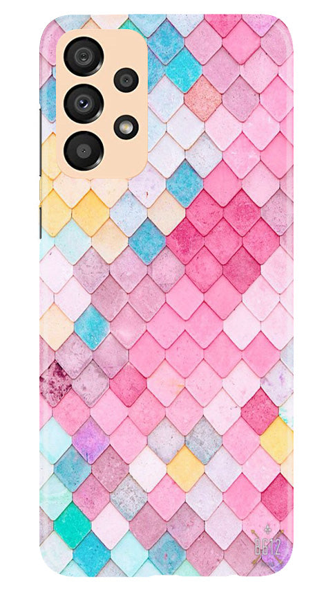 Pink Pattern Mobile Back Case for Samsung Galaxy A33 5G (Design - 184) Pink Pattern Case for Samsung Galaxy A33 5G (Design No. 184)