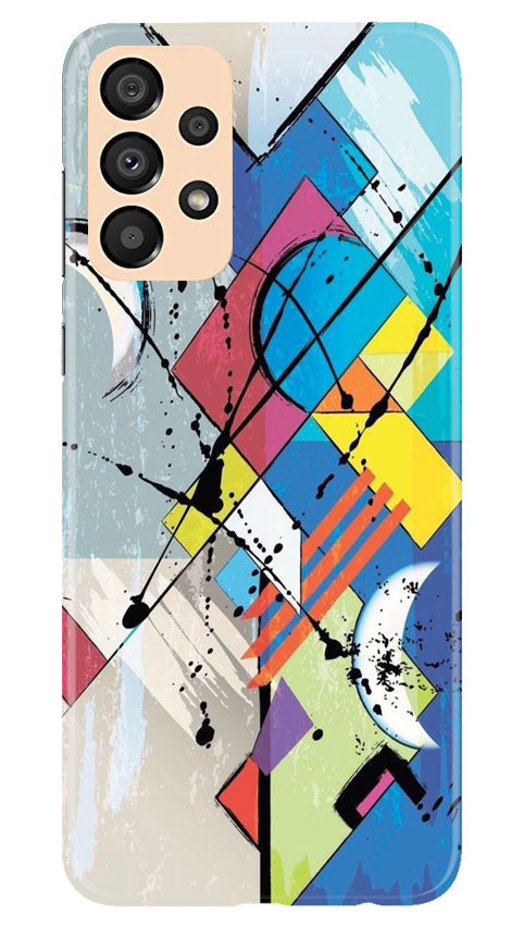 Modern Art Mobile Back Case for Samsung Galaxy A33 5G (Design - 204) Modern Art Case for Samsung Galaxy A33 5G (Design No. 204)