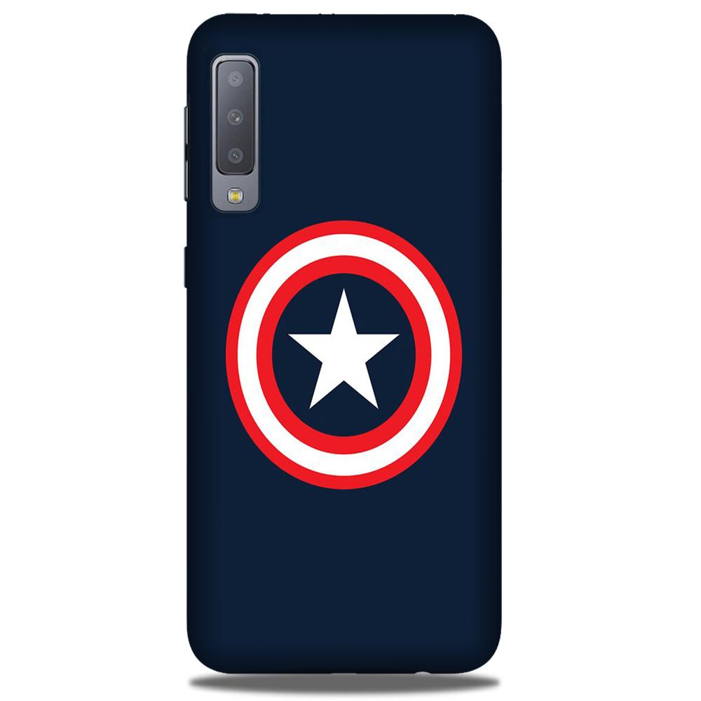 Captain America Mobile Back Case for Galaxy A50 (Design - 42) Captain America Case for Galaxy A50