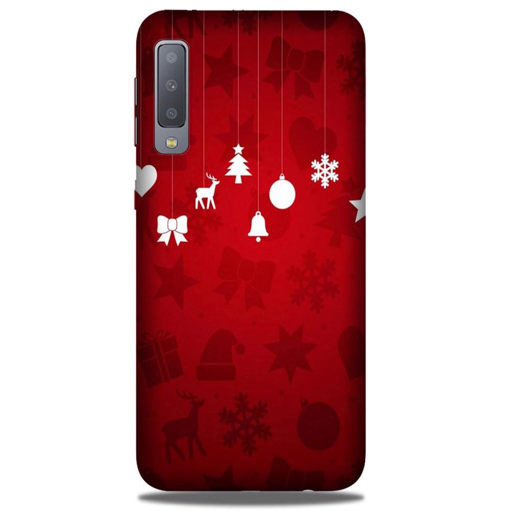 Christmas Mobile Back Case for Galaxy A50 (Design - 78) Christmas Case for Galaxy A50