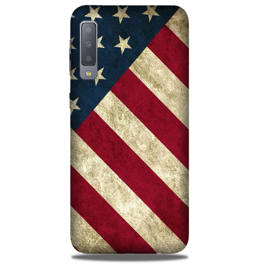 America Mobile Back Case for Galaxy A50 (Design - 79) America Case for Galaxy A50