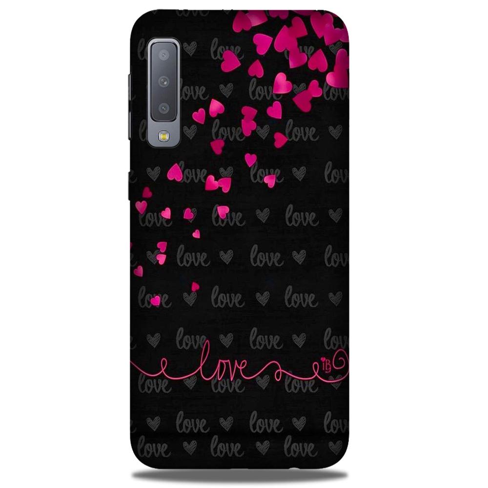 Love in Air Mobile Back Case for Galaxy A50 (Design - 89) Love in Air Case for Galaxy A50